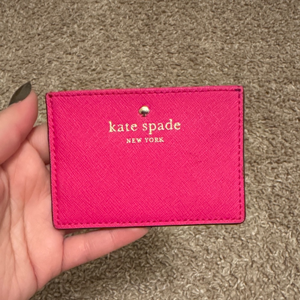 Kate Spade Fuchsia Card Case